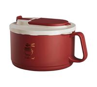 Générique Serving Bowl - 1650ml Pasta Vessel, Greens Holder for Daily Meals, Fruit Container with Heat Resistant Grip, Culinary Basics, Spacious Dish for Apartment Dorm and Picnic