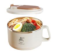 Générique Serving Bowl - 1650ml Pasta Vessel, Greens Holder for Daily Meals, Fruit Container with Heat Resistant Grip, Culinary Basics, Spacious Dish for Apartment Dorm and Picnic