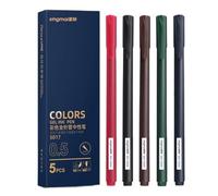 Générique Set - 5 Colors Quick Drying, Vibrant Colored Set | Scrapbooking Diary Writing For Students Adults Drawing Journaling Art Creative Projects