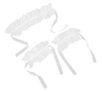 Générique Set Col Dentelle et Manchettes Dentelle Élégantes Accessoires Mariage et Cosplay Col Victorien à Volants Doux pour Peau Élégant pour Fêtes et Costumes