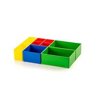 Générique set d’inserts colorés pour boîte à outils compatible avec Sortimo L-BOXX - remplacement et extension n°4