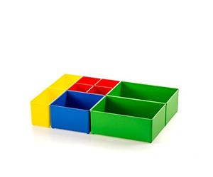 Générique set d’inserts colorés pour boîte à outils compatible avec Sortimo L-BOXX - remplacement et extension n°4