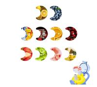 Générique Set de 5/10 Capsules Aromatiques pour Bouteille d'Eau, 0 Sucre Sans BPA, Capsule de Saveur, Pods Parfumés pour Eau Aromatique, Gourde Sport Non Incluse