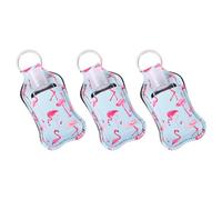 Générique Set de 6 Flacons Rechargeables 30ml en Néoprène Bouchon Rabattable, Bouteilles de Parfum Portables à Main, Attaches pour Paquet, Design Unique, pour Panier de Pâques