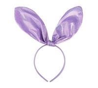 Générique Set de Bandeau Oreilles de Lapin en Peluche, Serre-Tête Oreilles Lapin Pâques, Queue Lapins en Peluche, Accessoires Costume pour maquillage Pâques, Carnaval, Anniversaire, Cosplay