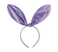 Générique Set de Bandeau Oreilles de Lapin en Peluche, Serre-Tête Oreilles Lapin Pâques, Queue Lapins en Peluche, Accessoires Costume pour maquillage Pâques, Carnaval, Anniversaire, Cosplay