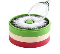 Générique Set De Bordure Au Sel Margarita,Accessoires bar 3 niveaux qualité alimentaire | Bordureur De Verre De Bar Pour Margarita | Pour Fêtes, Vacances, BBQ, Anniversaire, Citron, Bloody Mary,