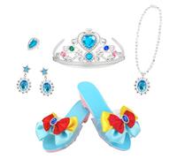 Générique Set de chaussures princesse | Accessoires de Jeu de Rôle Fille,Jouets d'imitation pour filles | pour Spectacle, Fêtes Costumées, Soirée Déguisée, Anniversaire, École,