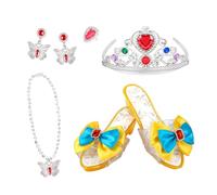 Générique Set de chaussures princesse,Bijoux de Déguisement - d'imitation pour filles | pour Spectacle, Fêtes Costumées, Soirée Déguisée, Anniversaire, École,