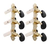 Générique Set de Chevilles de Cordes de Guitare Classique en Métal Or, 1 Set, Compatibilité Universelle, Installation Facile, Accessoires pour Guitare Folk et Guitare