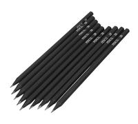Générique Set de Crayons à Dessin Hexagonaux Noirs en Bois 2b Lot de 10 avec Écriture Fluide et Antidérapante pour Artistes et Débutants pour Croquis et Dessin