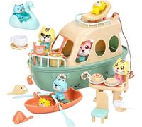Générique Set De Figurines De Chat éducatif de Navigation Imaginaire en mer
