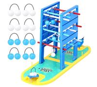 Générique Set de Jeu de Lancer de Balles sur Échelle | Jouet de Table à Éjection pour Jeu d'Adresse - Jeux De Bureau Amusants pour Fêtes,pour Garçons Filles Maison École Maternelle Crèche Salle de