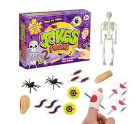 Générique Set de Jouets de Blague - Trucs de Gag et Canular Hilarants,Jeux Pratiques et Drôles,pour Poisson d'Avril, Halloween, Anniversaire, École, Bureau, Voyage, Salle de Classe, Dortoir