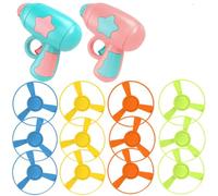 Générique Set de Jouets interactifs d entraînement Chasse pour Chats 14 pièces Lanceur Non Plastique Hélices Volantes à Mordre Jouet Exercice et Suivi Animaux Compagnie Les