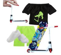 Générique Set di per dita - Giocattolo creativo Con Le dita, Mini tastiere da Finger Toys | Regali Finger Skater per Bambini