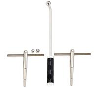 Générique Set D'outils et Réglage et Trompette de Réparation pour Trombone en Métal et Bois Poignée Noire, Accessoire Pratique pour Entretien D'instruments à Vent