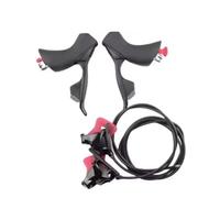 Générique Set Levier Frein-Route, Compatible avec Sram, Rival AXS | Set levier frein route 2x12s avec câble de 900/1900mm