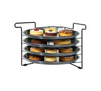 Générique Set plaques de cuisson à pizza Support à 4 pliable robuste stable