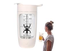 Générique Shaker Électrique - Bouteille Mélangeuse De Protéines | Gobelet Mixeur Portable | Récipient De Mixage À Piles Pour Smoothies Pré-Entraînement Boissons Fitness Et Nutrition