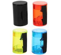 Générique Shakers à Doigts Légers et Portables Lot de 4 en Plastique Coloré Accessoires de Percussion pour Guitare et Mandoline pour Performances en Groupe D'ukulélé