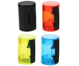 Générique Shakers à Doigts Légers et Portables Lot de 4 en Plastique Coloré Accessoires de Percussion pour Guitare et Mandoline pour Performances en Groupe D'ukulélé