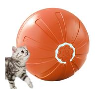 Générique Shaking Dog Ball, Automatic Moving Toy, 2.05x2.05 inches, Rechargeable Electric Motion, Interactive Pet Entertainment, Fun Exercise Design for Dogs, Cats, Orange and Blue