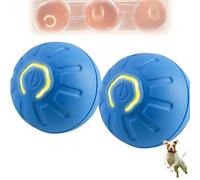 Générique Shaky Ball Toy for Dogs, Automatic Moving Dog Toy Ball, Shaky Dog Ball with USB Rechargeable, for Small, Medium, Large Dogs (2 PCS A Blue)