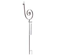 Générique Shape Rain Gauge, Decorative Rains Meter, Accurate Garden Stake, Rustproof Weather Tool, Water Measuring Device for Patio, Balcony, Lawn, Backyard, Greenhouse, Flower Bed, 36.61x7.87 inches