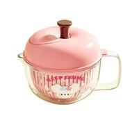 Générique -Shaped Salad Spinner | Manual Hand-Crank Fruit and Vegetable Washer & Dryer | Cartoon Rotating Lettuce Dryer with Drain Basket for Kitchen Salad Preparation