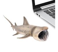 Générique Shark Figure - PP | Solid Realistic Shark Toy | Children's Cognitive Ornament Toys for Boy Girl Educational Figures Life Education Bath Play