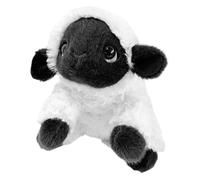 Générique Sheep Toys - réaliste 18x15x23 cm avec Visage Noir | Jouets en Forme de Mouton, pour garçons et, Appartement, Salon, dortoir, Chambre d'enfant, Collection, Utilisation en Salle