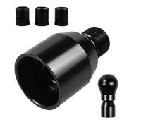 Générique Shift Lever - Universal Threaded Aluminum Grab Top Head, Interior Control Rod Mechanism Component, Metal Linkage Steering Adapter Upgrade Tool | Roadside Breakdown Utility Gear For Rv