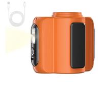 Générique Shirt Fan, Wearable Undershirt Cooler, Rechargeable Body Fan, Built-In LED Light, Hands-Free Personal Cooling Device, Outdoor Aid for Fishing Camping Hiking Climbing Work Travel