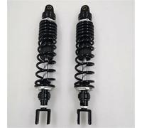 Générique Shock Absorber Amortisseurs AMORTISSEURS ARRIÈRE 7mm Ressort 320mm 350mm 375mm pour Xmax 250 pour XMAX300 pour X MAX300 pour Xmax 300 pour X Max 300(Black 375A20.5M8)