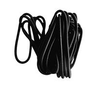 Générique Shock Cord Corde Flexible Attaché Marine Latex Noyau Polyester Simple à Installer Convient pour Bateau Kayak Remorque Porte-Bagages Usage Extérieur, Noir, 3 m