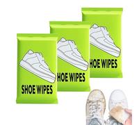 Générique Shoe Cleaning Wipes - Travel Sneaker Cleaning Wipes | Compact Shoe Dirt Remover For Hotel Rental Apartment Dormitory Restaurant Businesses