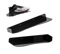 Générique Shoe Display Shelf, Floating Acrylic Shoe Wall Shelfs, Adorable Storage Stand, Organizer Holder for Home Decor, Collectors, and Sneaker Advertising, 11.81x3.94x1.18 inches