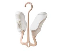 Générique Shoe Hangers, Double Hooks Sandal Organizer, Shoe Display Hooks for Easy Storage, Sturdy Shoes Organizer, Accessories for Balcony Dorm Camping Travel Hotel Patio Apartment Home