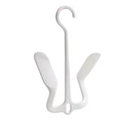 Générique Shoe Hangers, Double Hooks Sandal Organizer, Shoe Display Hooks for Easy Storage, Sturdy Shoes Organizer, Accessories for Balcony Dorm Camping Travel Hotel Patio Apartment Home