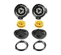 Générique Shoe Lace Locks - Adjustable No Tie | PC Steel Wire System - Heavy Duty Quick Release Lace Clips Secure Fit Design for Sneakers Boots and Running Shoes Ideal for Everyday Use