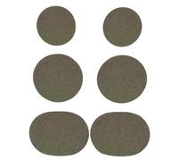 Générique Shoe Patch - Adhesive Inside Shoe Heel Patch Pad | 6 Pieces Self-Adhesive Breathable Toeburst Blowout Tape, For Boots Heel Toe Sole Sneaker Walking Running Hiking Work
