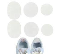Générique Shoe Repair Patches, Hole Prevention Inserts, 5x4cm/1.97x1.57 Inches Heavy-Duty Sneaker Reinforcement, Adhesive Wear-Resistant Tape, Black for Daily Outdoor Travel Use