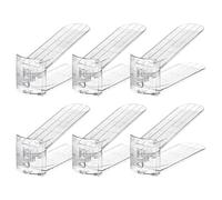 Générique Shoe Slot Organizer, Closet Shelf Storage, Double Layer Holder, Non-Slip Design, Adjustable Height, Perfect for Organizing Footwear in Garage Dorm Or Bedroom, 10.83x4.06x4.53 inches