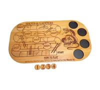 Générique Shoots and Ladders Board Game - 38x19 Cm Exciting Drinking Board Game, Table Shot & Ladder Drinking Games, Drinkings Competition Challenge, Fun Snakes and Ladder Boards Games for Adults