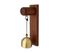 Générique Shop Opening Reminder Bell - Natural Wooden | Brass Entry Chime