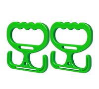 Générique Shopping Bag Carrier Handle, 2-Pack Reusable Grocery Bag Carrying Tool, Sturdy Load-Bearing Tote Handle for Water Bottles, Household Items, Paint Cans