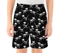 Générique Short Bermuda Enfant, Short pour garçon avec Motif Dinosaure vêtement Sportif Confortable et décontracté pour activités Quotidiennes Scolaires ou extérieures