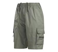 Générique Short Cargo Classique Multi Poches pour Homme Élastique Ajustable Pantalon Court Travail sans Contrainte Corporelle pour Les Travaux De Chantier