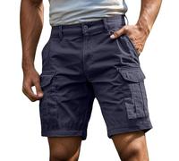 Générique Short Cargo Homme Bermuda Homme Shorts Et Bermudas Travail Coton Ceinture Elastique Boardshort Grande Taille Pantalon Court 2026